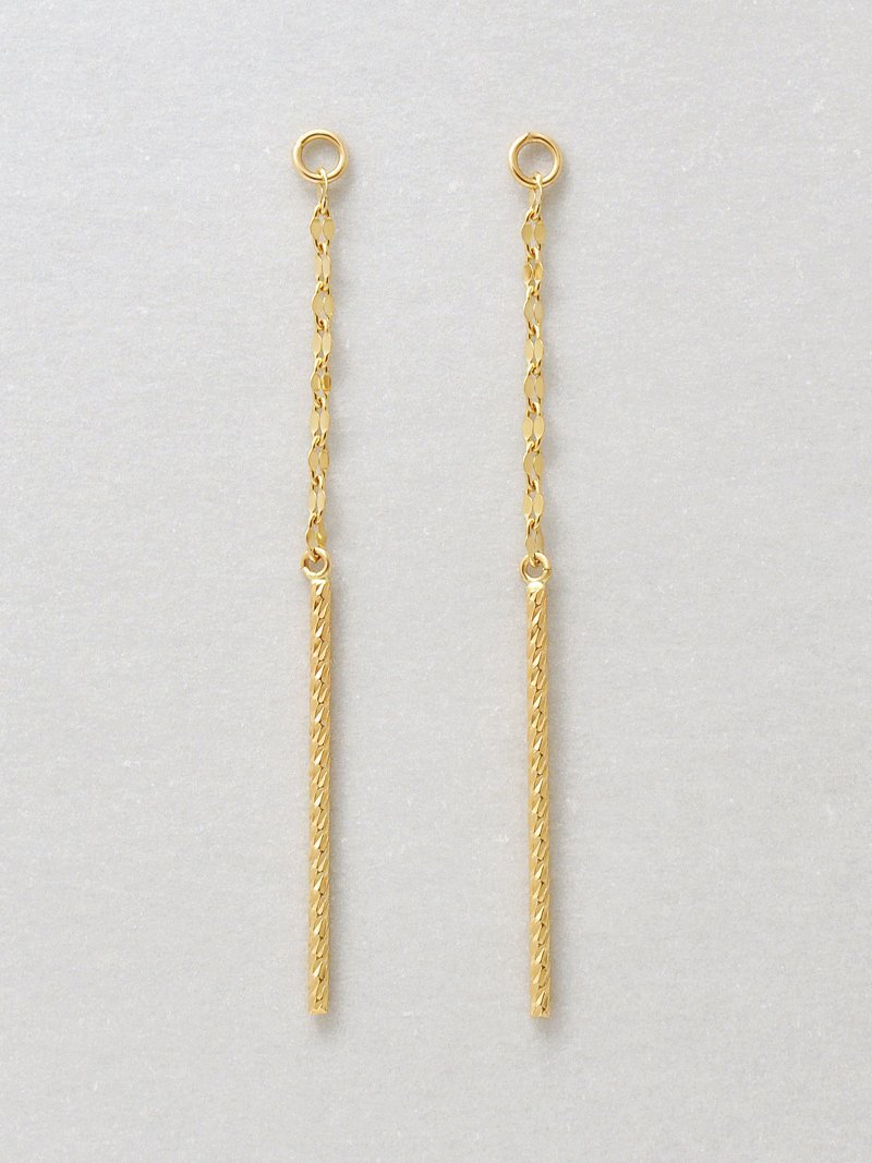 TAKE-UP 【 Palette】K10 キラチェーンバーチャーム( YG) テイクアップ ファッション雑貨 チャーム・キーチェーン ゴールド【送料無料】