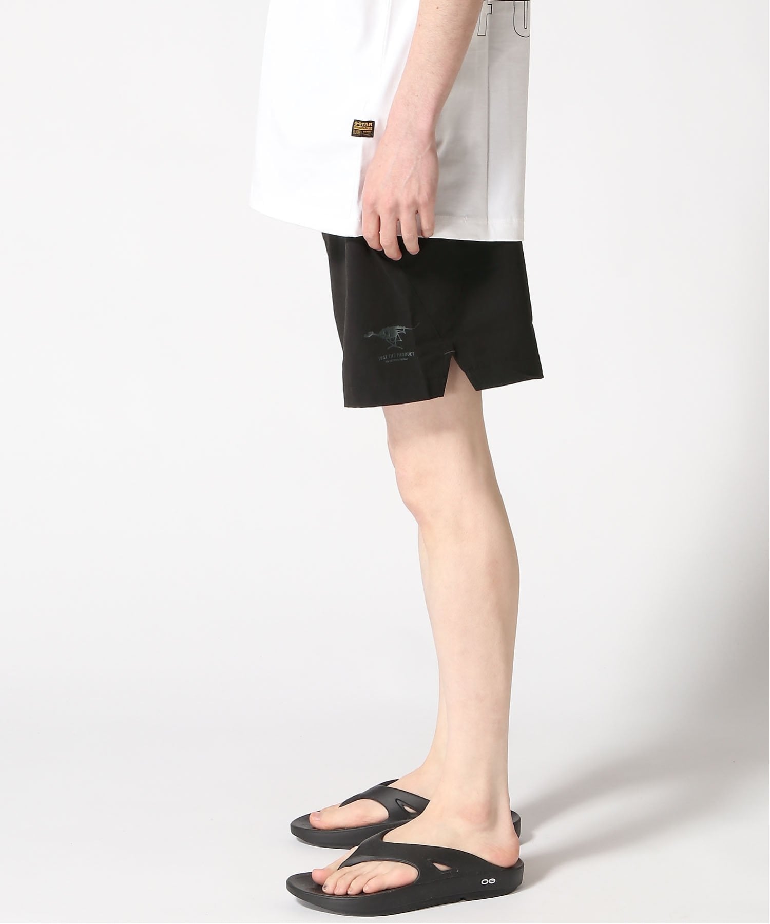 【公式ショップ】BOONSEY SWIM SHORTS/ベルト付きスイムショートパンツ/水陸両用/水着 ジースターロゥ 水着・スイムグッズ 水着 ブラック