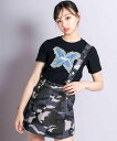 ZIDDY 【 ニコ☆プチ 掲載 】サスペンダー付きツイルスカパン(130~160cm) ベベ オンライン ストア パンツ その他のパンツ グレー ブラック【送...