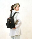 BACKYARD FAMILY 多収納にこだわった大人はっ水リュック ローラ バッグ リュック・バックパック ブラック グリーン グレー ピンク【送料無料】