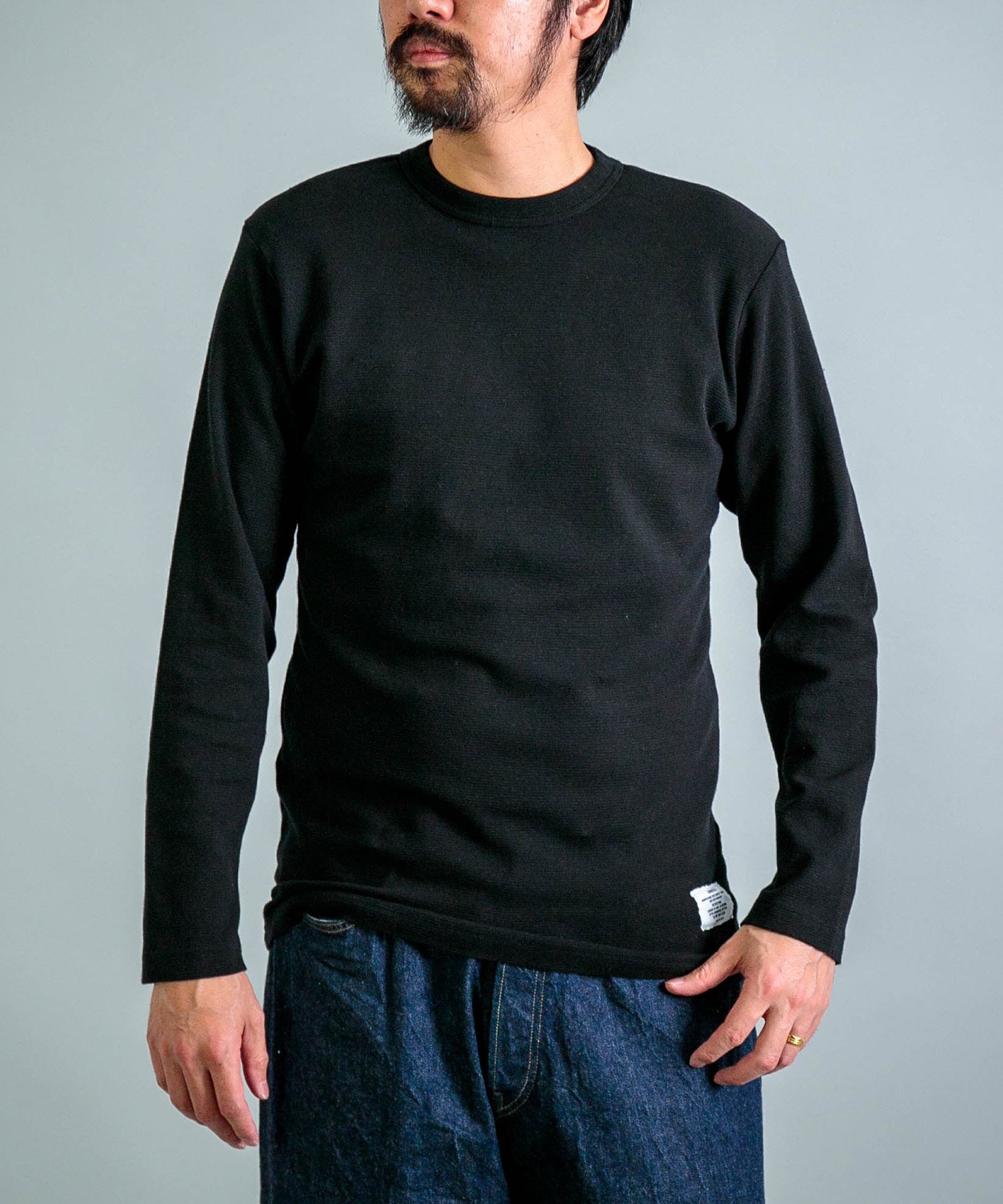 OMNIGOD KLフライス ロングスリーブTシャツ ドミンゴ トップス カットソー・Tシャツ ブラック ホワイト【送料無料】