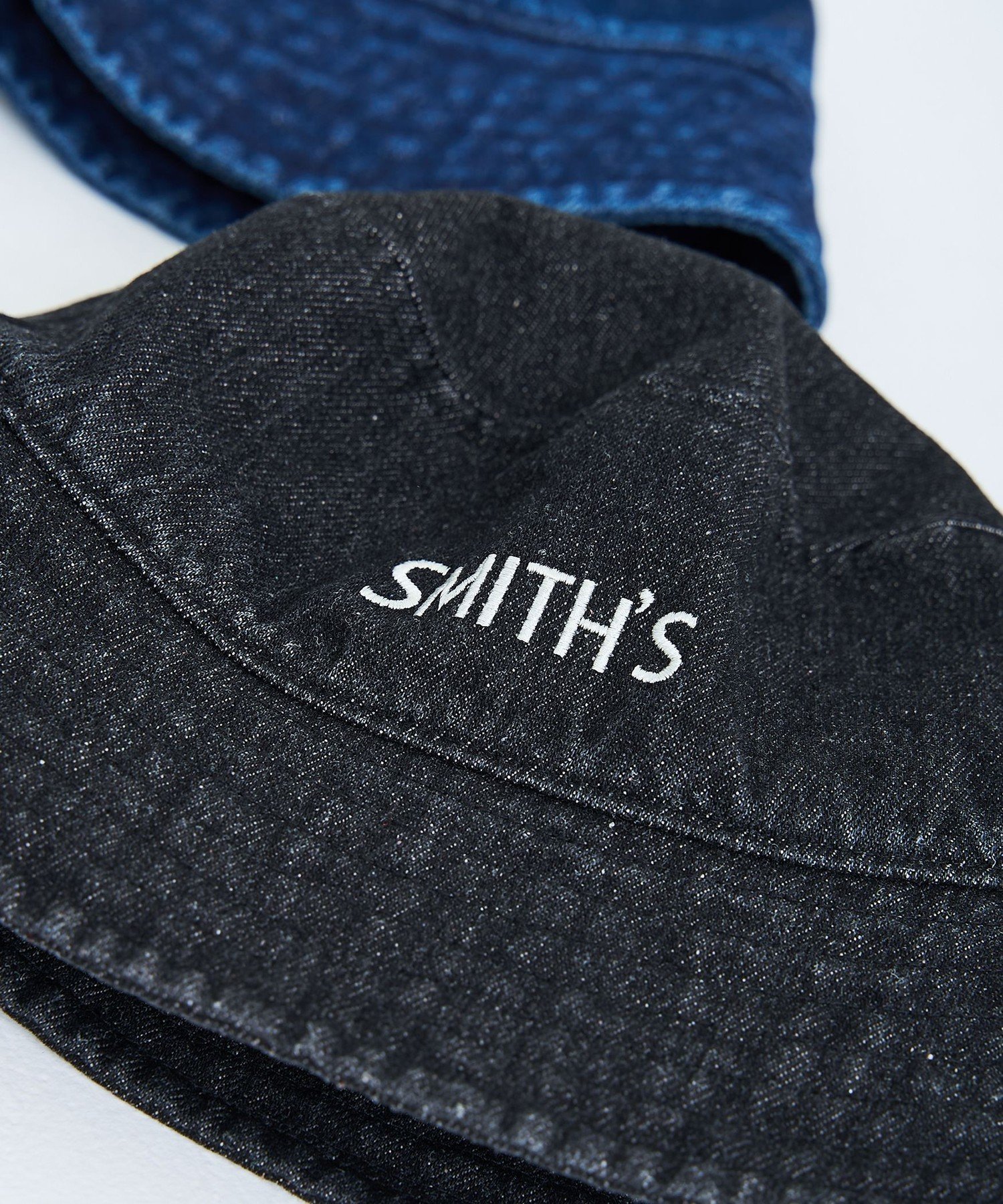 【SALE／15%OFF】coen SMITH'S(スミス)別注バケットハット(デニム) コーエン 帽子 ハット ブラック