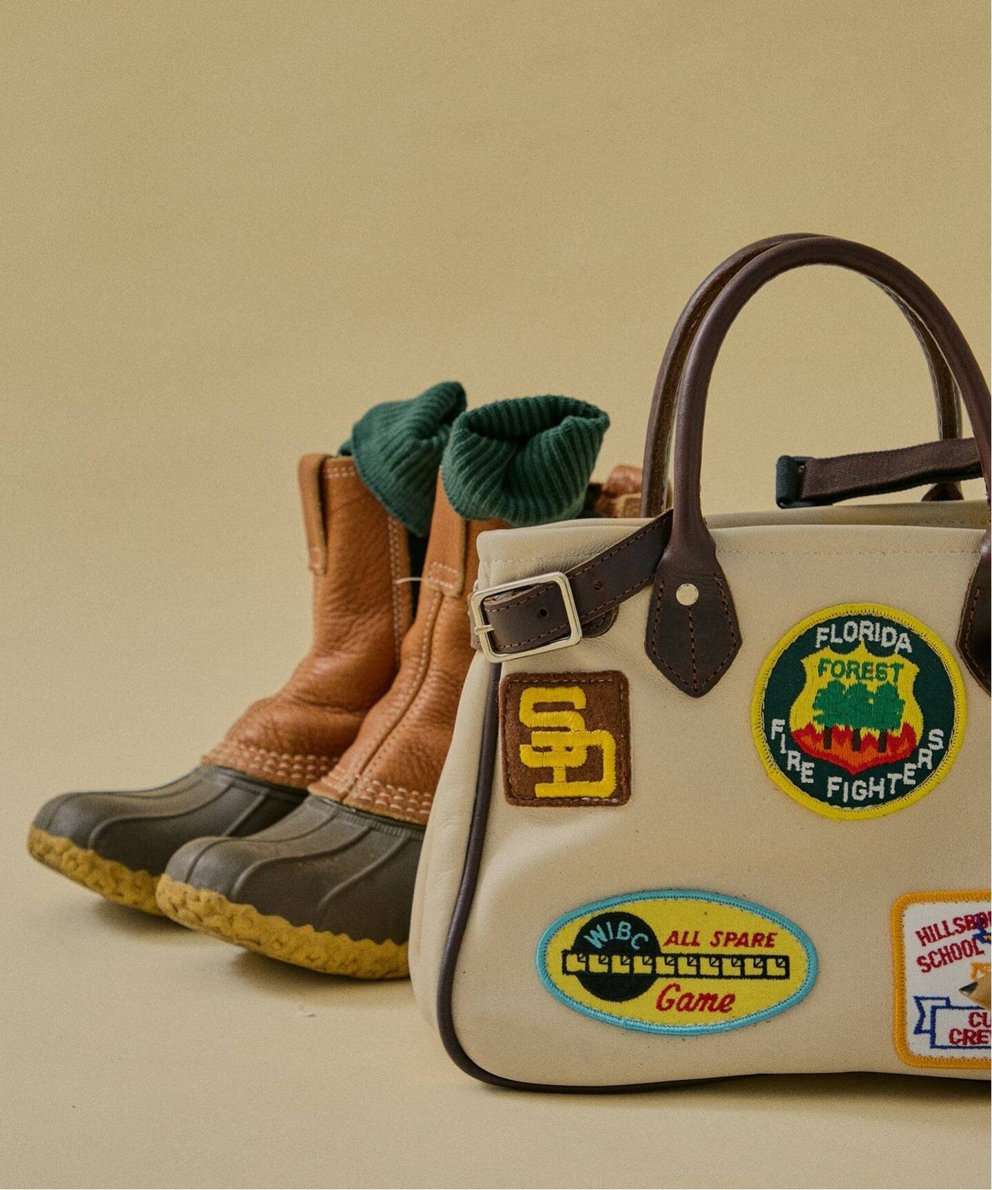 JOURNAL STANDARD 《予約》HERITAGE LEATHER / ヘリテージレザー 別注 レザー HL 25-アイボリー ジャーナル スタンダード バッグ トートバッグ ベージュ
