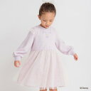 branshes 【DisneyCollection/ディズニーコレクション】裏起毛チュールドッキングワンピース ブランシェス ワンピース・ドレス ワンピース ...