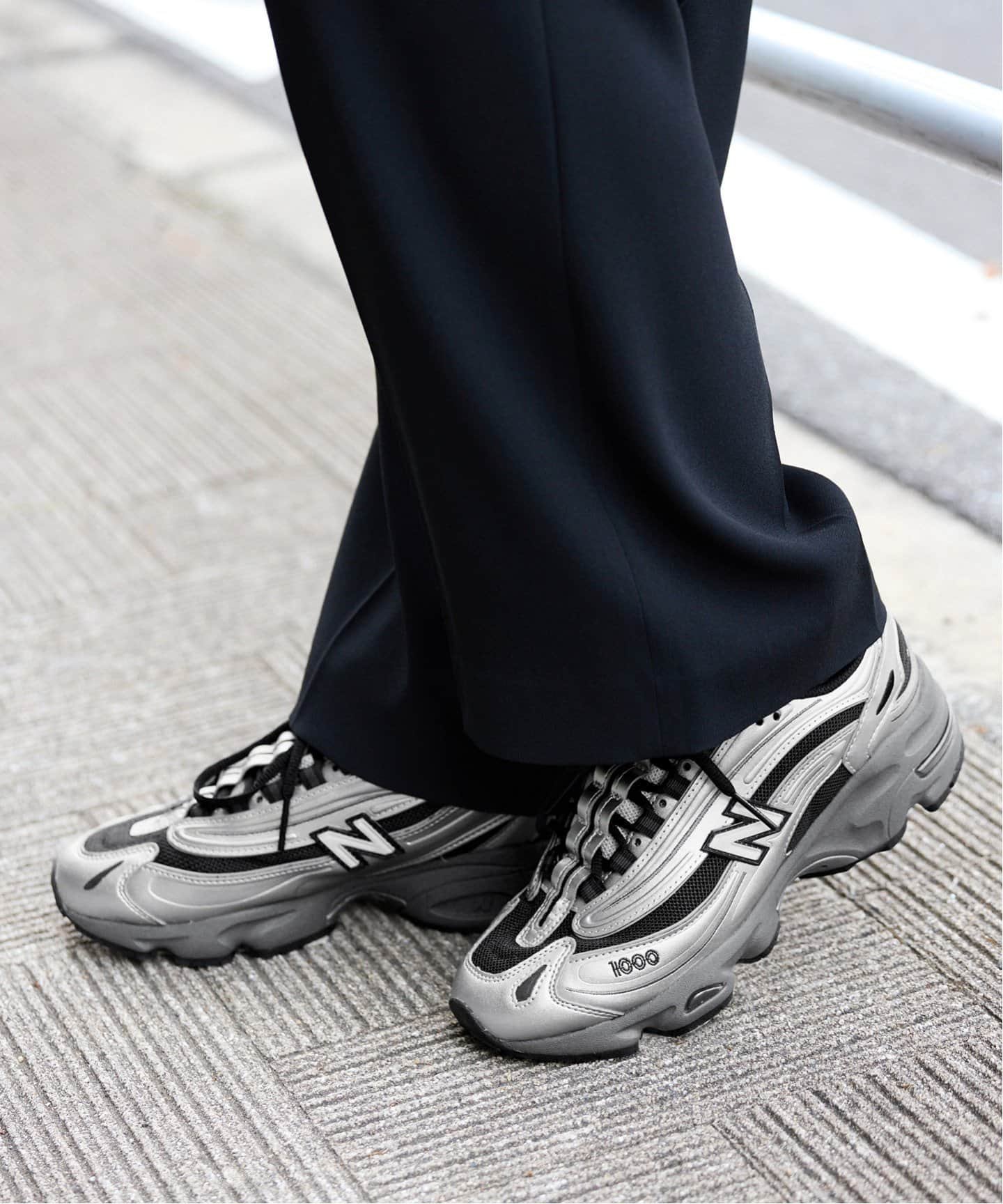 IENA NEW BALANCE/ニューバランス M1000EGR イエナ シューズ・靴 スニーカー シルバー【送料無料】