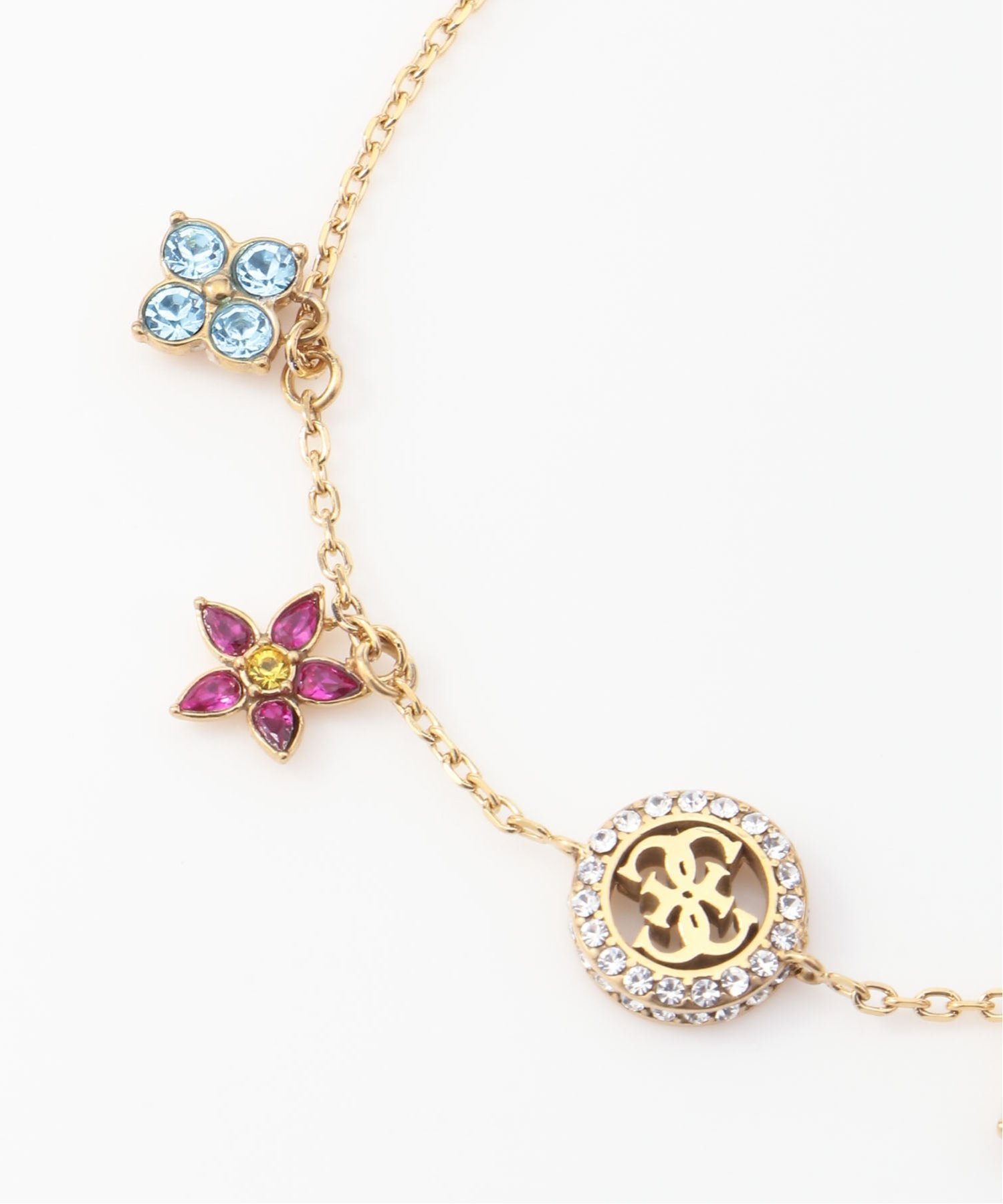 GUESS GUESS/(W)SECRET GARDEN Charm Bracelet ブレスレット アクセサリー ゲス アクセサリー・腕時計 ブレスレット・バングル ゴールド【送料無料】