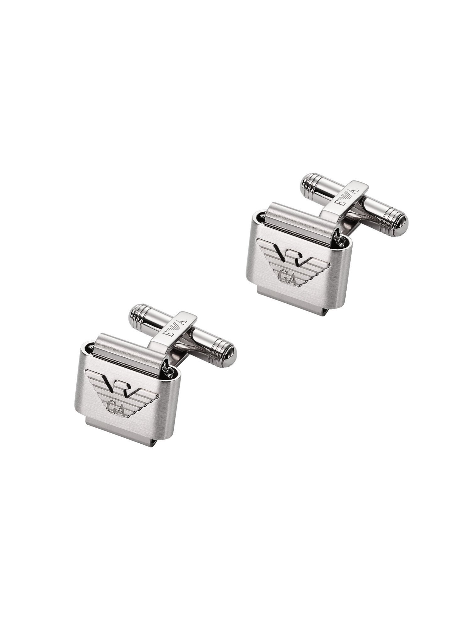 EMPORIO ARMANI EMPORIO ARMANI/(M)CUFFLINKS EGS2917040 ウォッチステーションインターナショナル スーツ・フォーマル スーツ系小物 シルバー