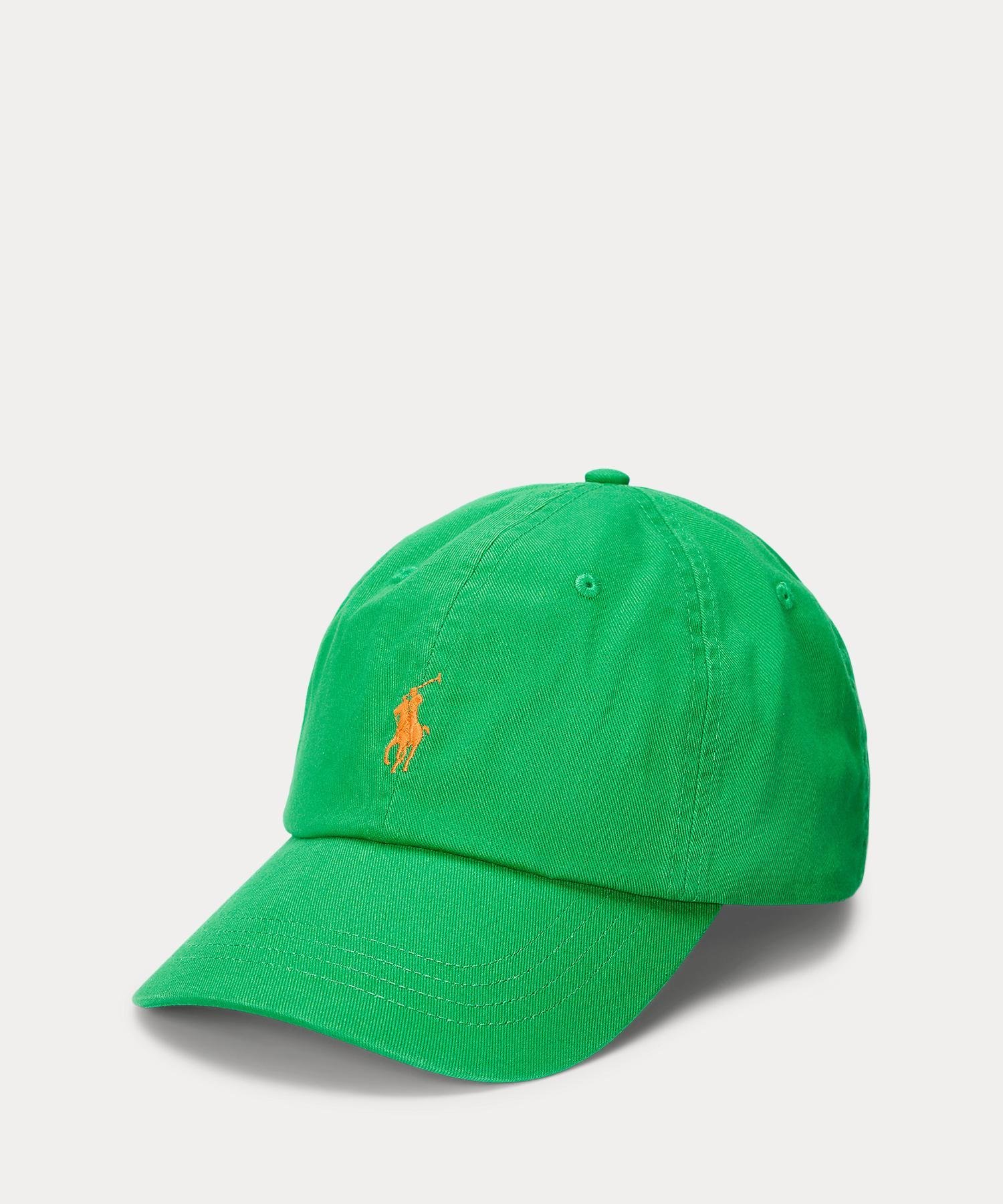 ポロ ラルフ ローレン POLO RALPH LAUREN コットン チノ ボール キャップ ラルフローレン 帽子 キャップ グリーン【送料無料】