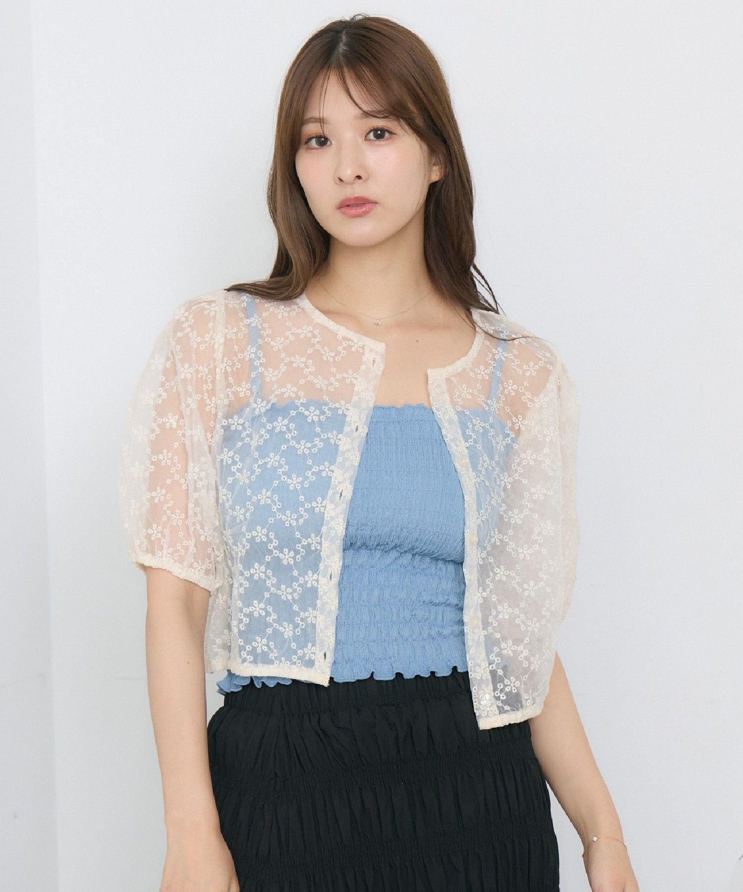 楽天市場】オーガンジー 半袖の通販