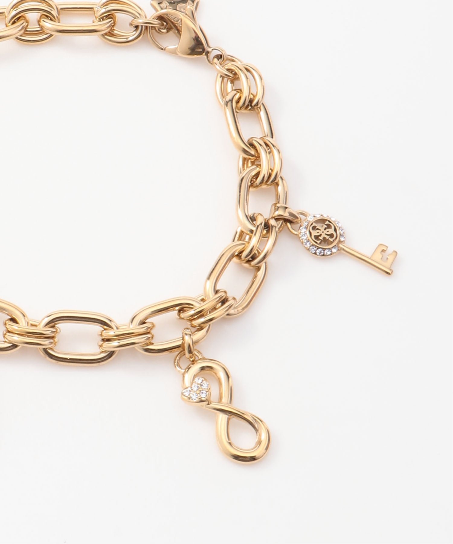 GUESS GUESS/(W)LOVE BITES Charm Bracelet ブレスレット アクセサリー ゲス アクセサリー・腕時計 ブレスレット・バングル ゴールド【送料無料】