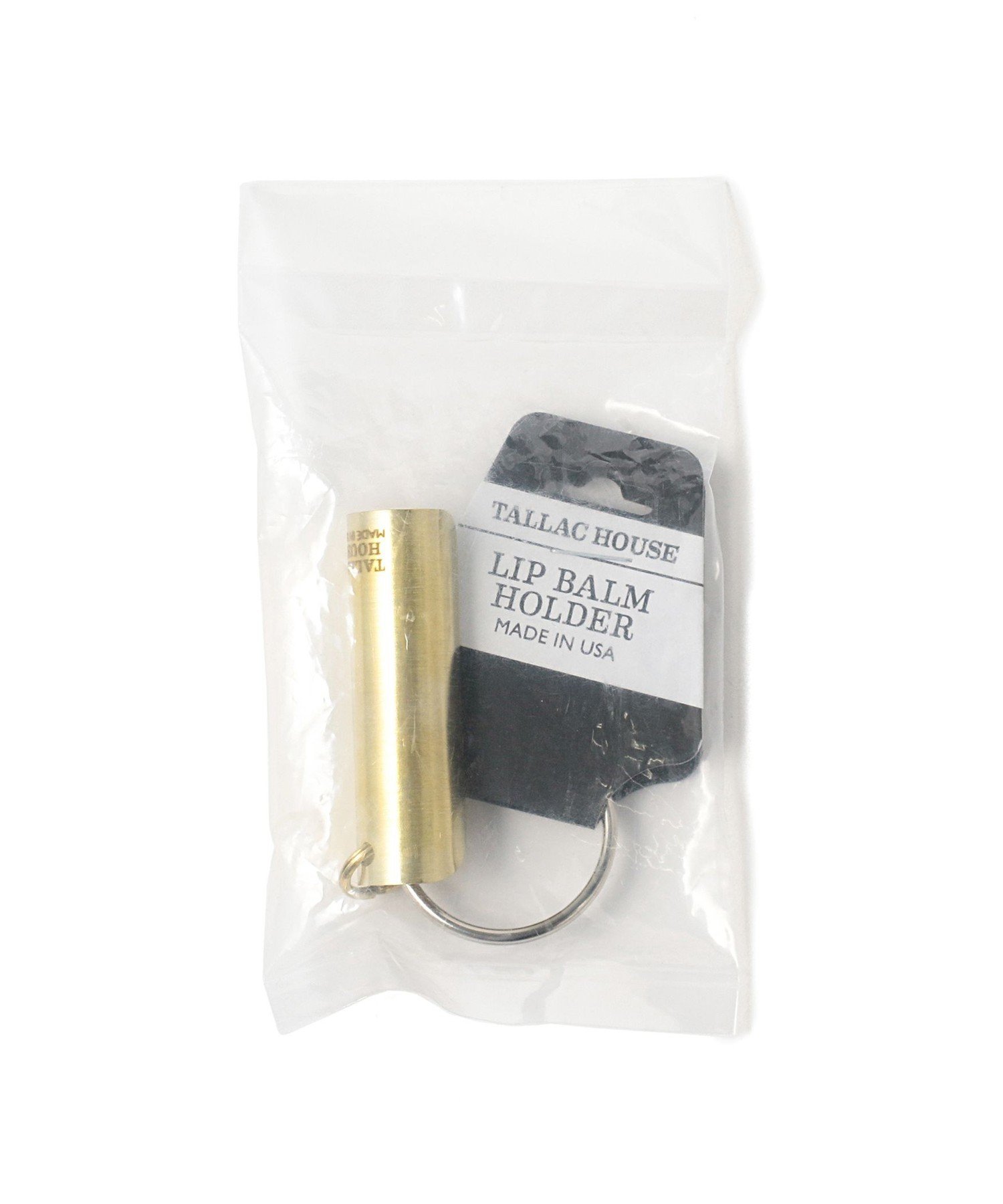 bPr BEAMS TALLAC HOUSE / LIP BALM HOLDER BRASS ビームス メン 財布・ポーチ・ケース その他の財布・ポーチ・ケース【送料無料】