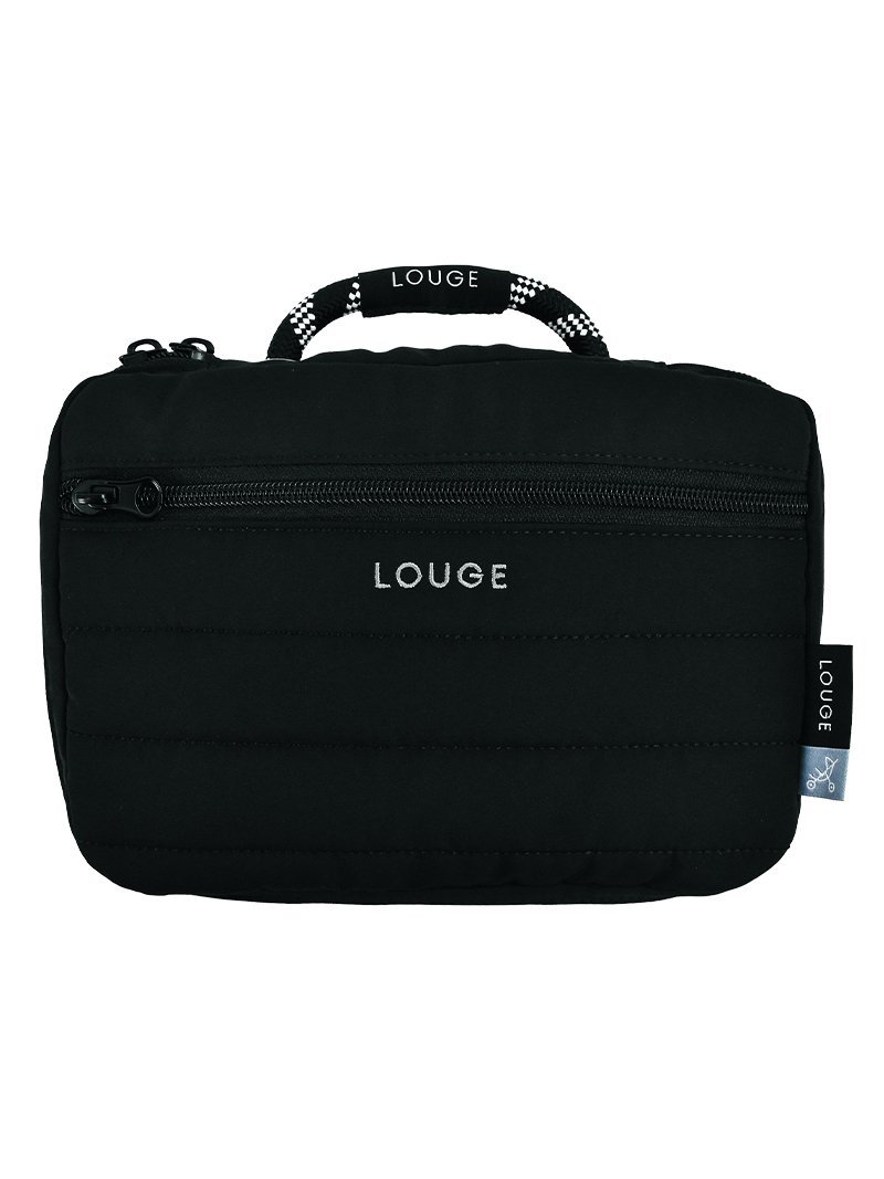 LOUGE 【LOUGE】マルチポーチ キルティング アヴェンチュラ 財布・ポーチ・ケース ポーチ ブラック ベージュ グリーン
