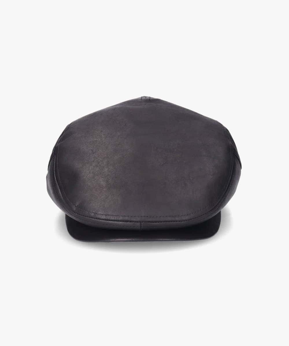 arth arth Side AJS Leather Hunting オーバーライド 帽子 ハンチング・ベレー帽 ブラック【送料無料】
