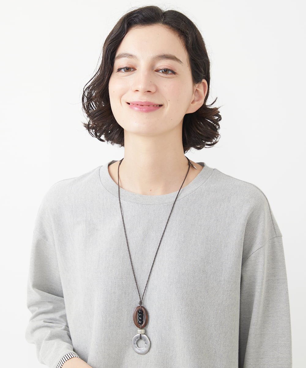 【SALE／60%OFF】GIANNI LO GIUDICE（小さいサイズ） [日本製]シルヴィネックレス メゾンドゥサンク アクセサリー・腕時計 ネックレス シルバー