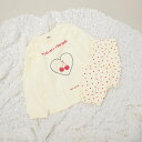 branshes 【WEB限定/DRC/お肌に嬉しい綿100%】アソート長袖パジャマ ブランシェス インナー・ルームウェア パジャマ ブルー グレー ピンク ネ...