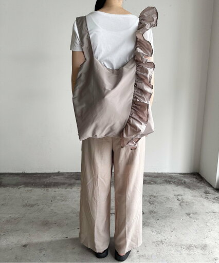 【SALE/30%OFF】Magine EM:パースフリルトート マージン バッグ ショルダーバッグ グレー パープル 【SALE/30%OFF】Magine EM:パースフリルトート マージン バッグ ショルダーバッグ グレー パープル