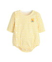 【SALE/50%OFF】moimoln リニ7分袖ロンパース モイモルン マタニティウェア・ベビー用品 ロンパース・カバーオール イエロー