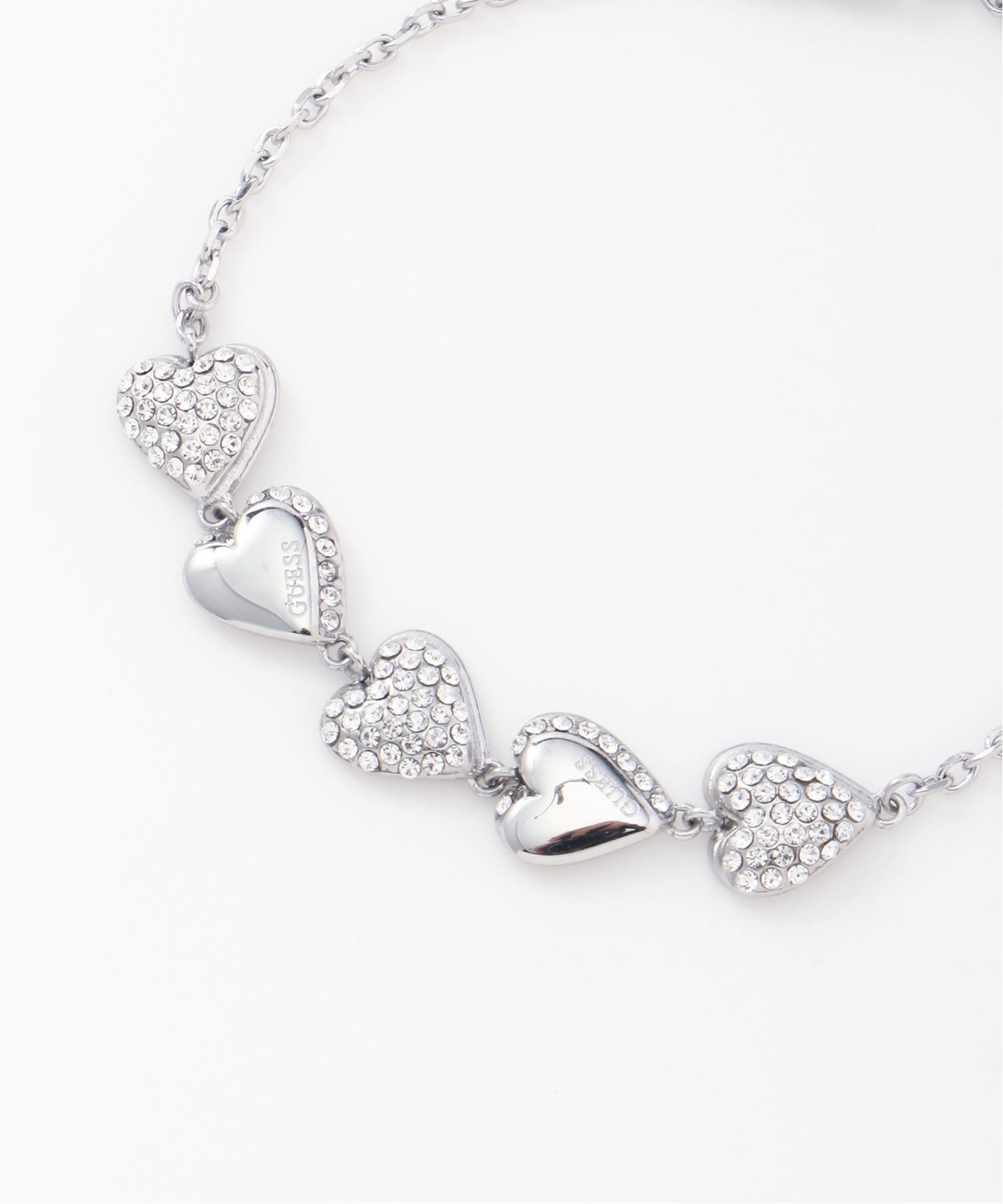 GUESS GUESS/(W)BY YOUR SIDE Pave Bracelet ブレスレット ゲス アクセサリー・腕時計 ブレスレット・バングル シルバー ゴールド【送料無料】