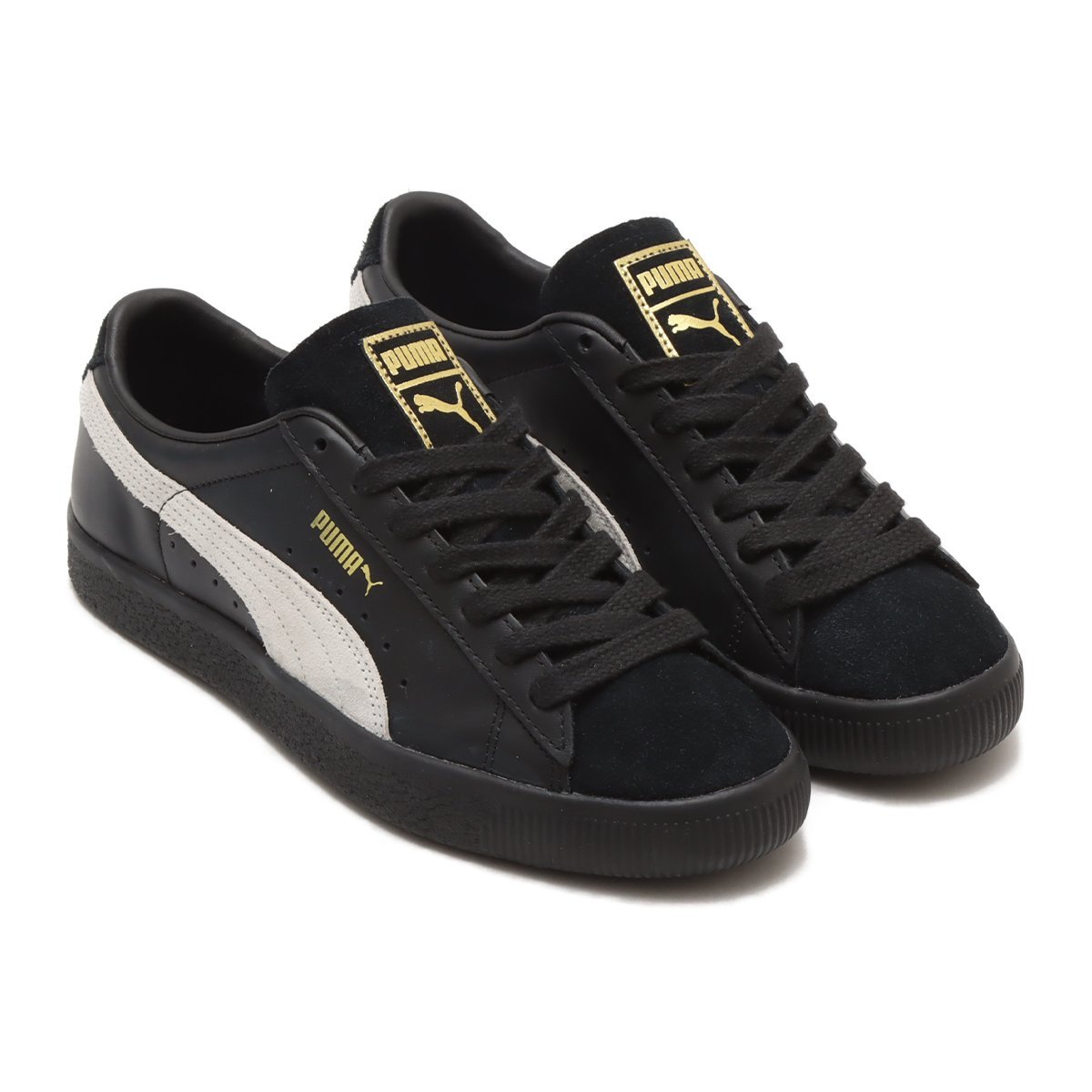 PUMA PUMA SUEDE VTG ATMOS PUMA BLACK-PUMA WHITE アトモス シューズ・靴 スニーカー ブラック【送料無料】