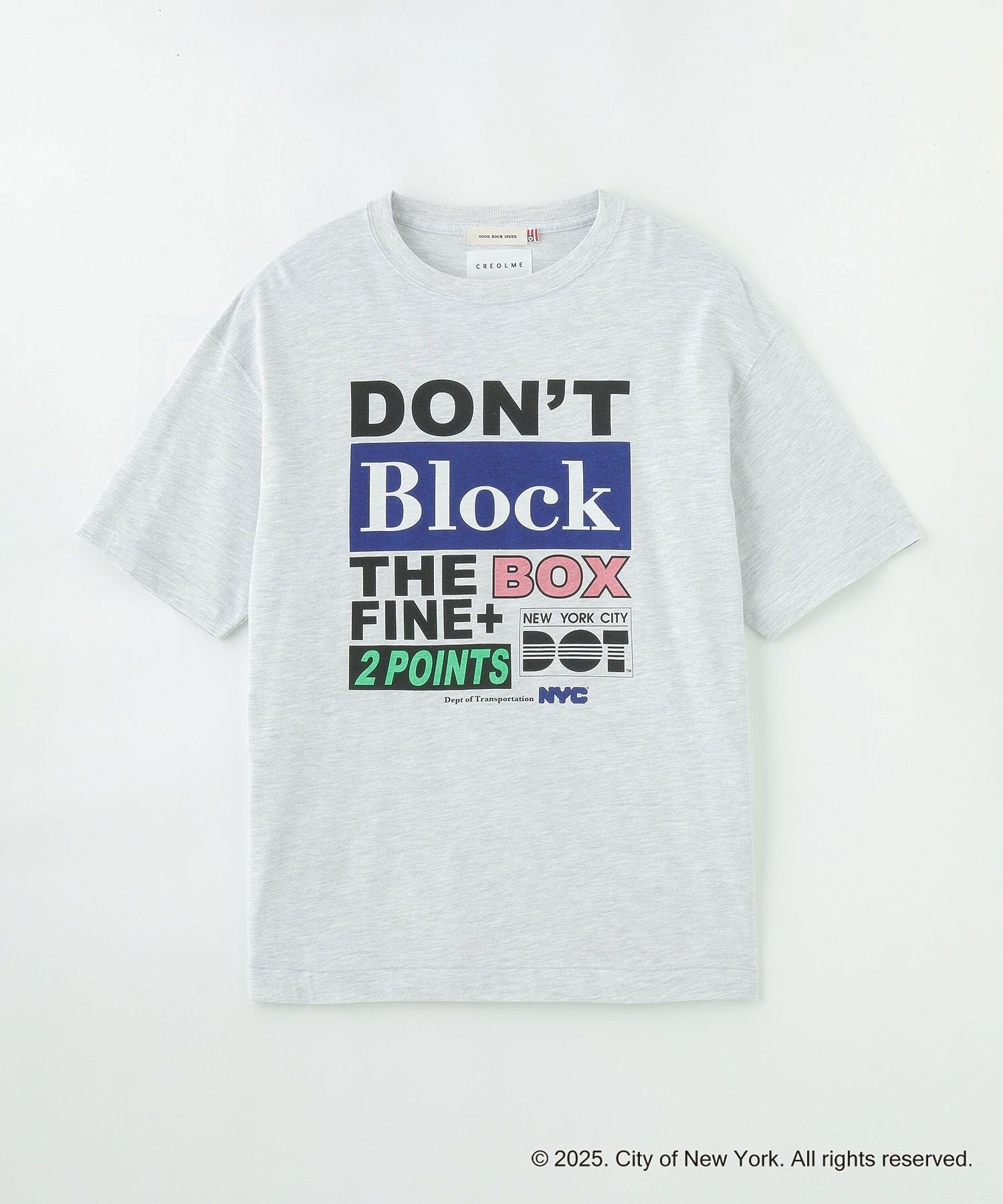 ROSE BUD NYC H/S TEE ローズバッド トップス カットソー・Tシャツ ブラック ホワイト