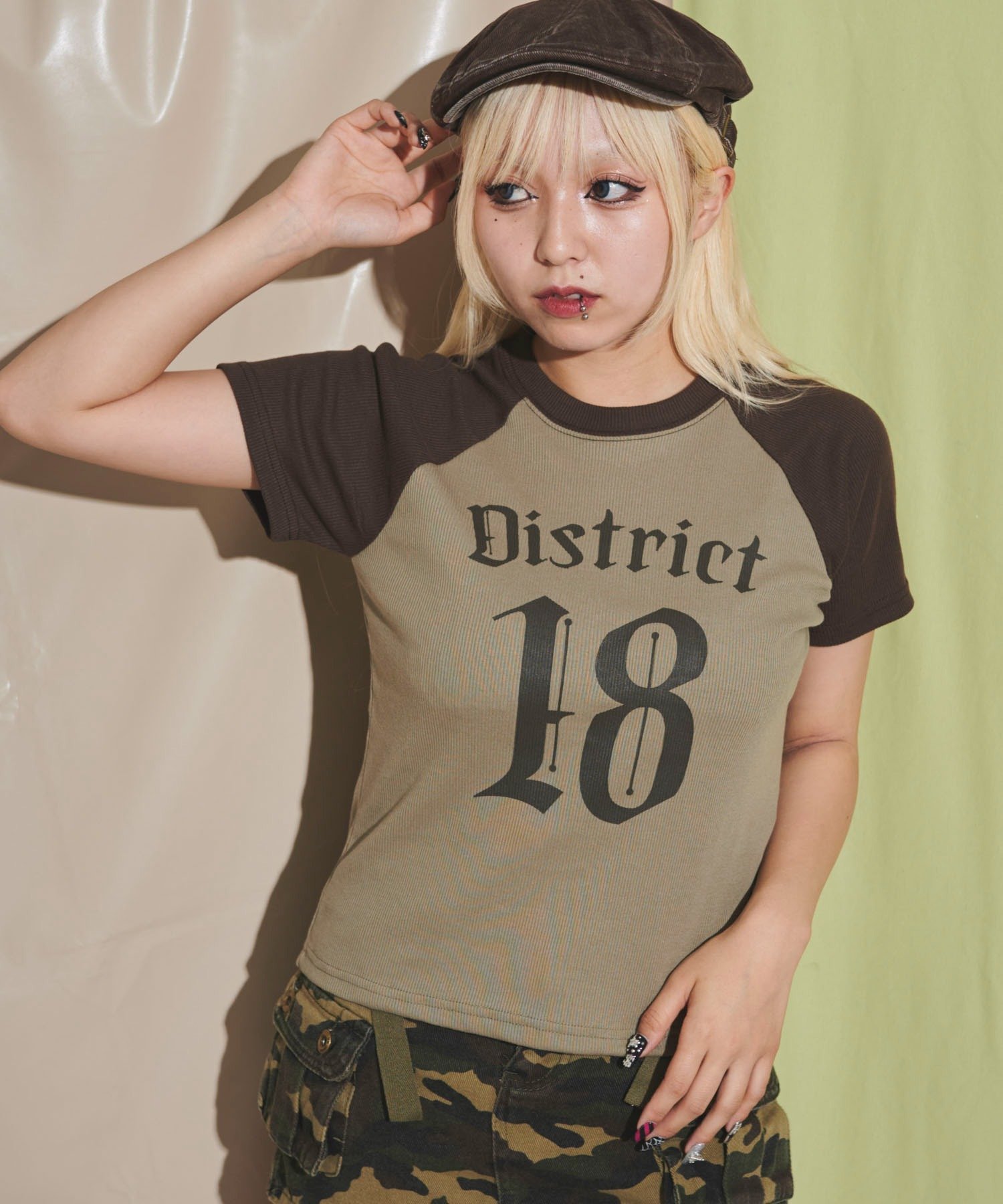 楽天市場】ラグラン（柄ロゴ）（Tシャツ・カットソー｜トップス