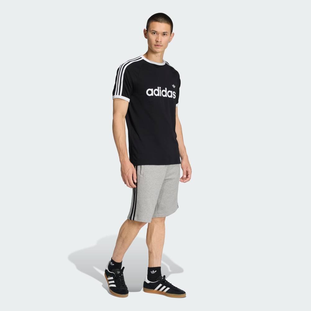 adidas 【公式】アディダス adidas スリーストライプス スリム リンガー Tシャツ アディダス トップス カットソー・Tシャツ ブラック【送料無料】