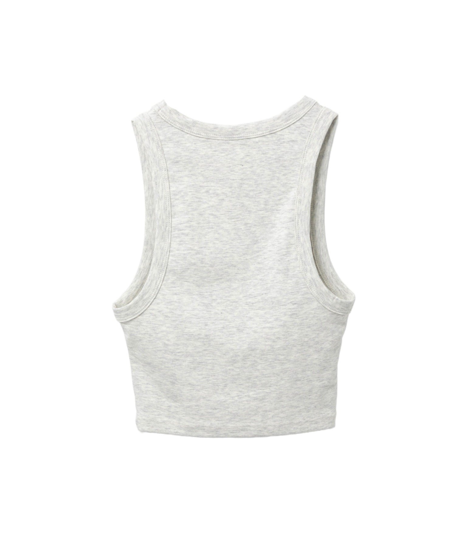 RIBBED CROP VEST ア ベイシング エイプ トップス ノースリーブ・タンクトップ グリーン グレー