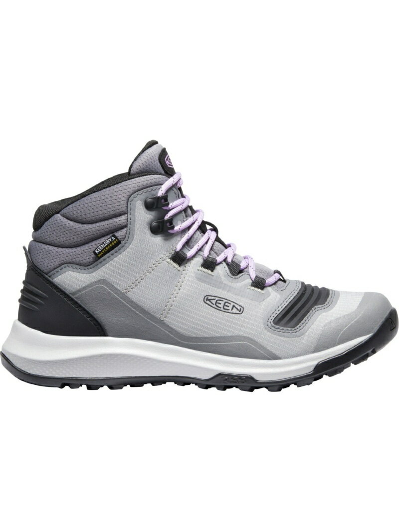 KEEN (WOMEN)TEMPO FLEX MID WP/テンポ フレックス ミッド ウォータープルーフ キーン シューズ・靴 スニーカー グレー【送料無料】