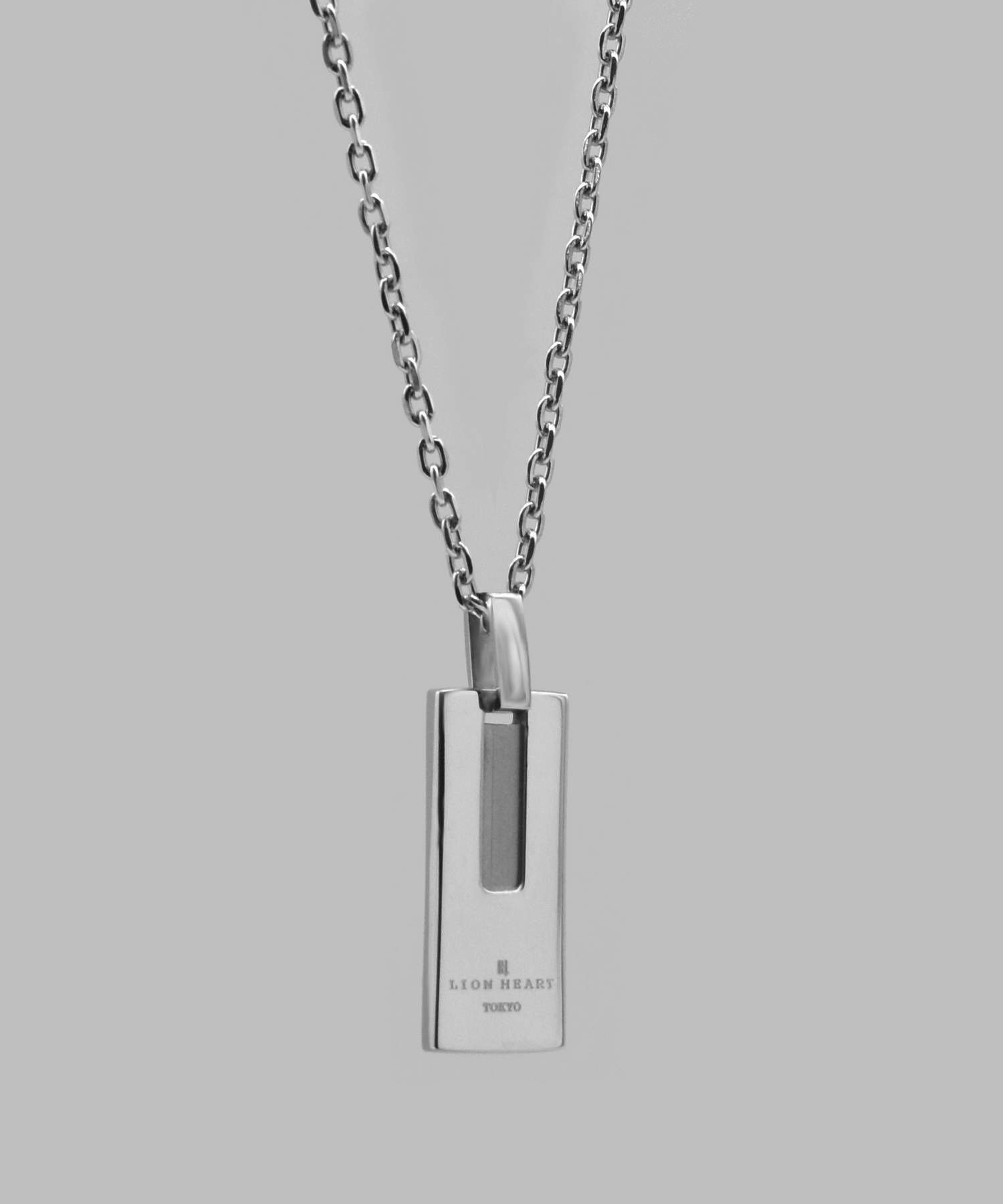 LION HEART LH-1 デントプレートネックレス/サージカルステンレス316L ライオンハート アクセサリー・腕時計 ネックレス シルバー【送料無料】