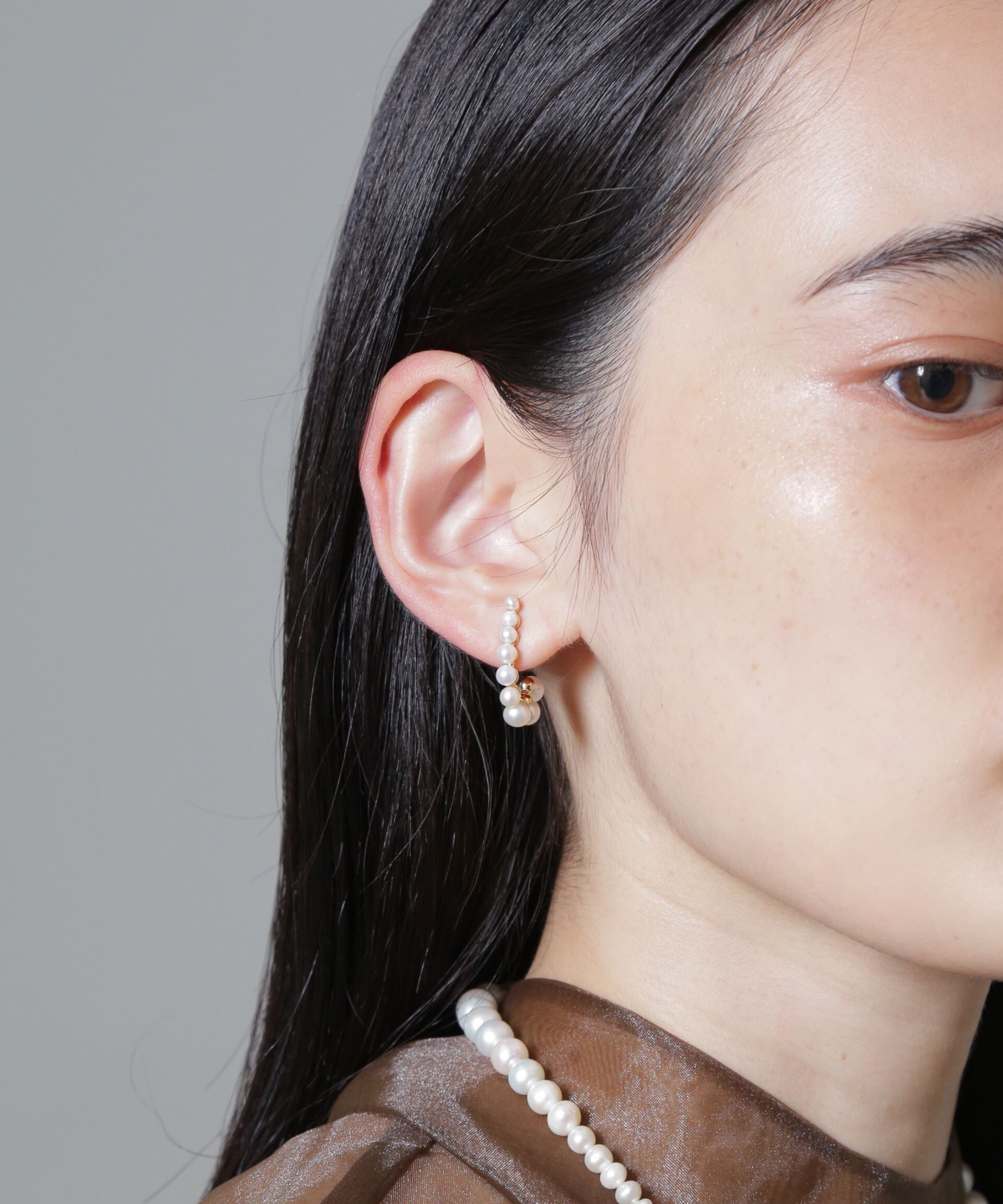 【SALE／30%OFF】NANO universe RAGBAG/Freshwater Pearl Earrings ナノユニバース アクセサリー・腕時計 ピアス ゴールド【送料無料】