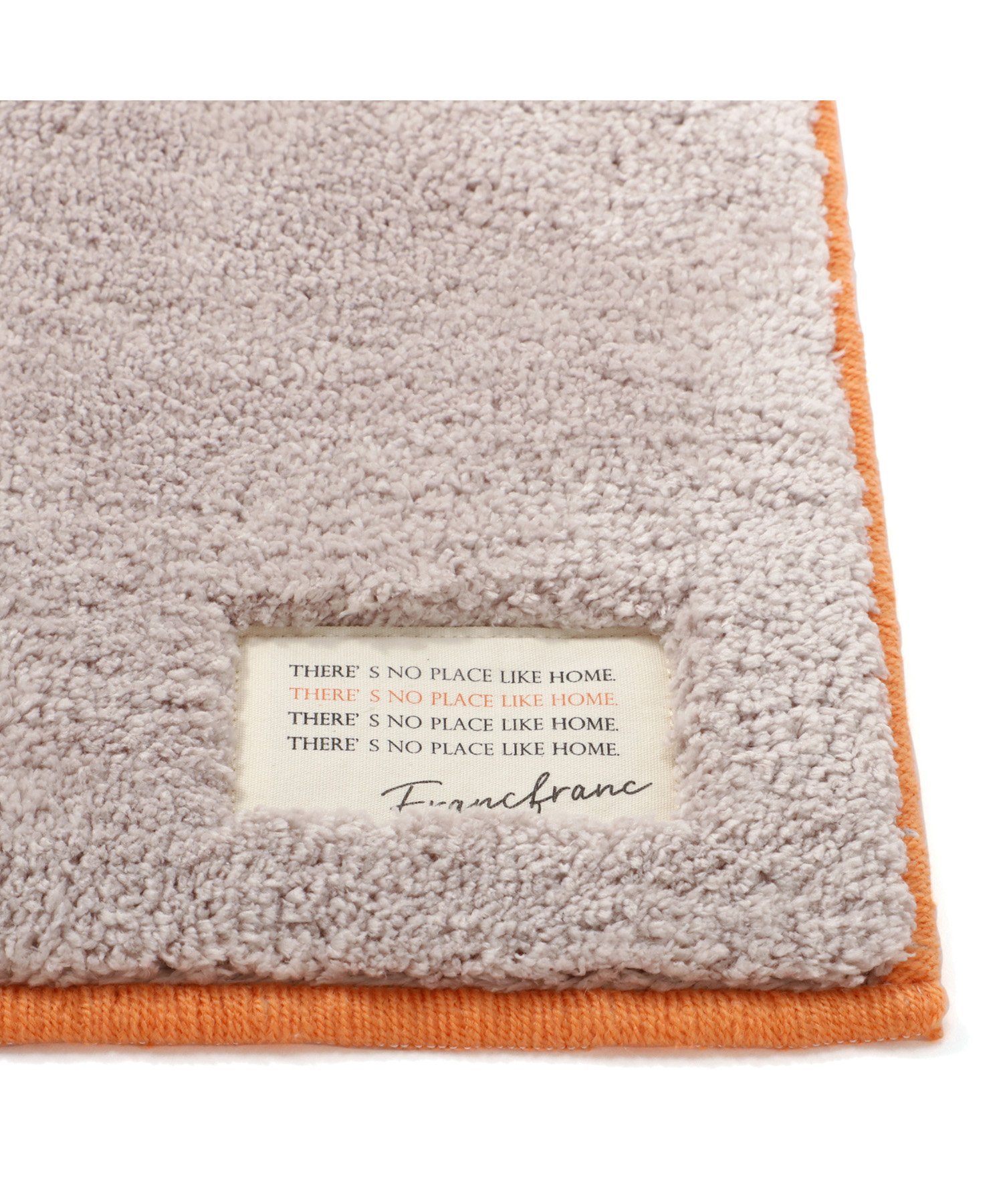 バイカラー キッチンマット S ベージュ*オレンジ