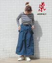 【SALE/20%OFF】B:MING by BEAMS 【別注/撥水/ドライタッチ/2WAY】Gramicci / ナイロン スカート(S~M) 25SS アウトドア サスペンダー付 ビーミング ライフストア バイ ビームス スカート ロング・マキシスカート ネイビー グリーン【送料無料】
