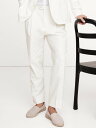 【SALE/15%OFF】BANANA REPUBLIC (M)プリーツ コットンリネン ブレンド スーツパンツ バナナ・リパブリック スーツ・フォーマル スー...
