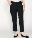 【SALE/30%OFF】CROCODILE (W)クロップド丈 テーパード パンツ クロコダイル パンツ その他のパンツ ホワイト ネイビー【送料無料】