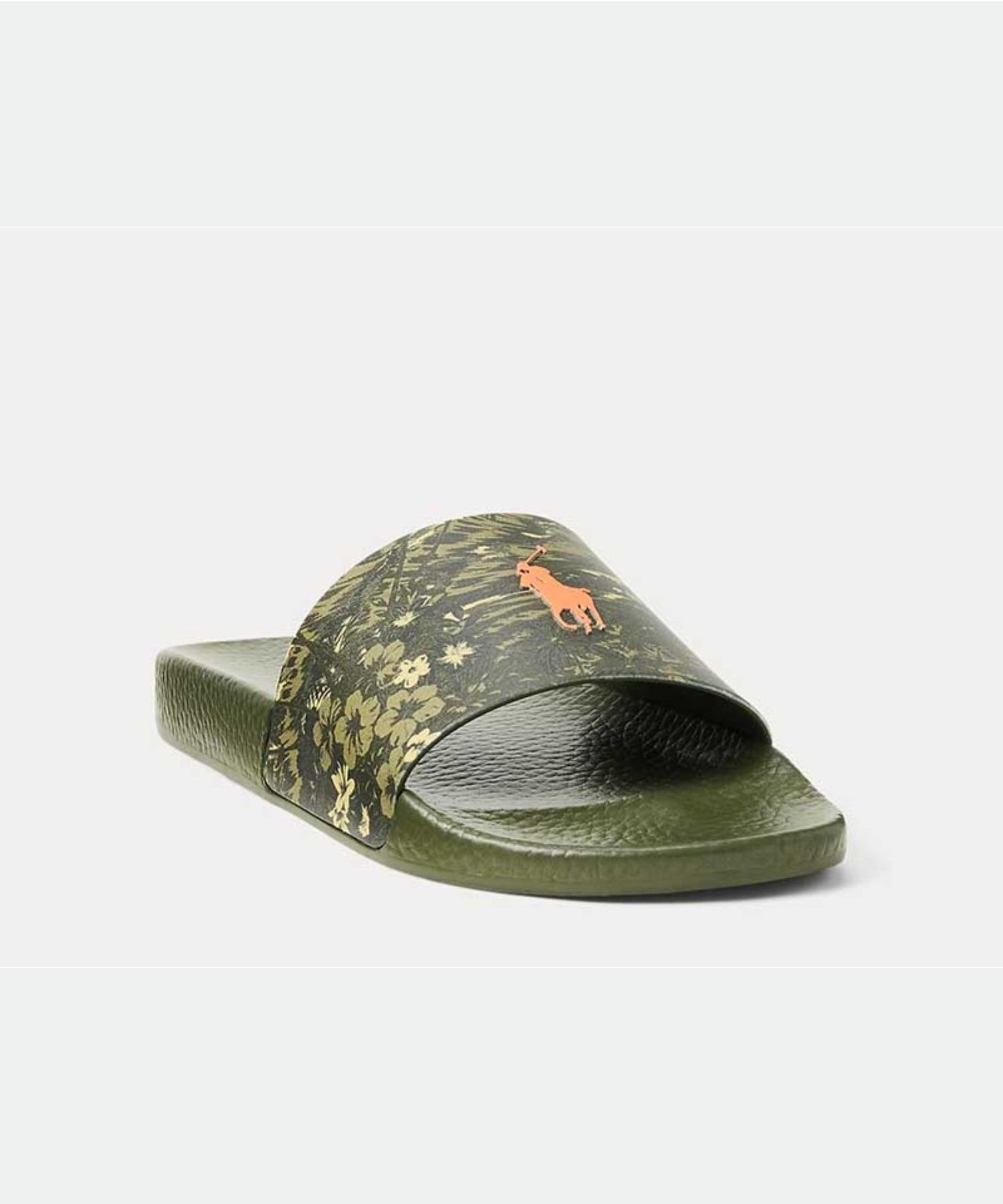 【SALE／30%OFF】POLO RALPH LAUREN ポロ ラルフローレン P84T POLO SLIDE ポロスライド カーキ サンダル リーガル フットコミュニティー シューズ・靴 サンダル カーキグリーン【送料無料】