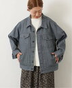 journal standard luxe 《予約》12OZデニム ルーズジャケット ジャーナルスタンダード ラックス ジャケット・アウター デニムジャケット ...