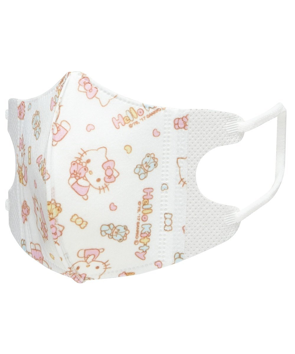 BACKYARD FAMILY キャラクター ベビー 子供用 立体マスク S (2-3才) 7枚入り ローラ ファッション雑貨 ..