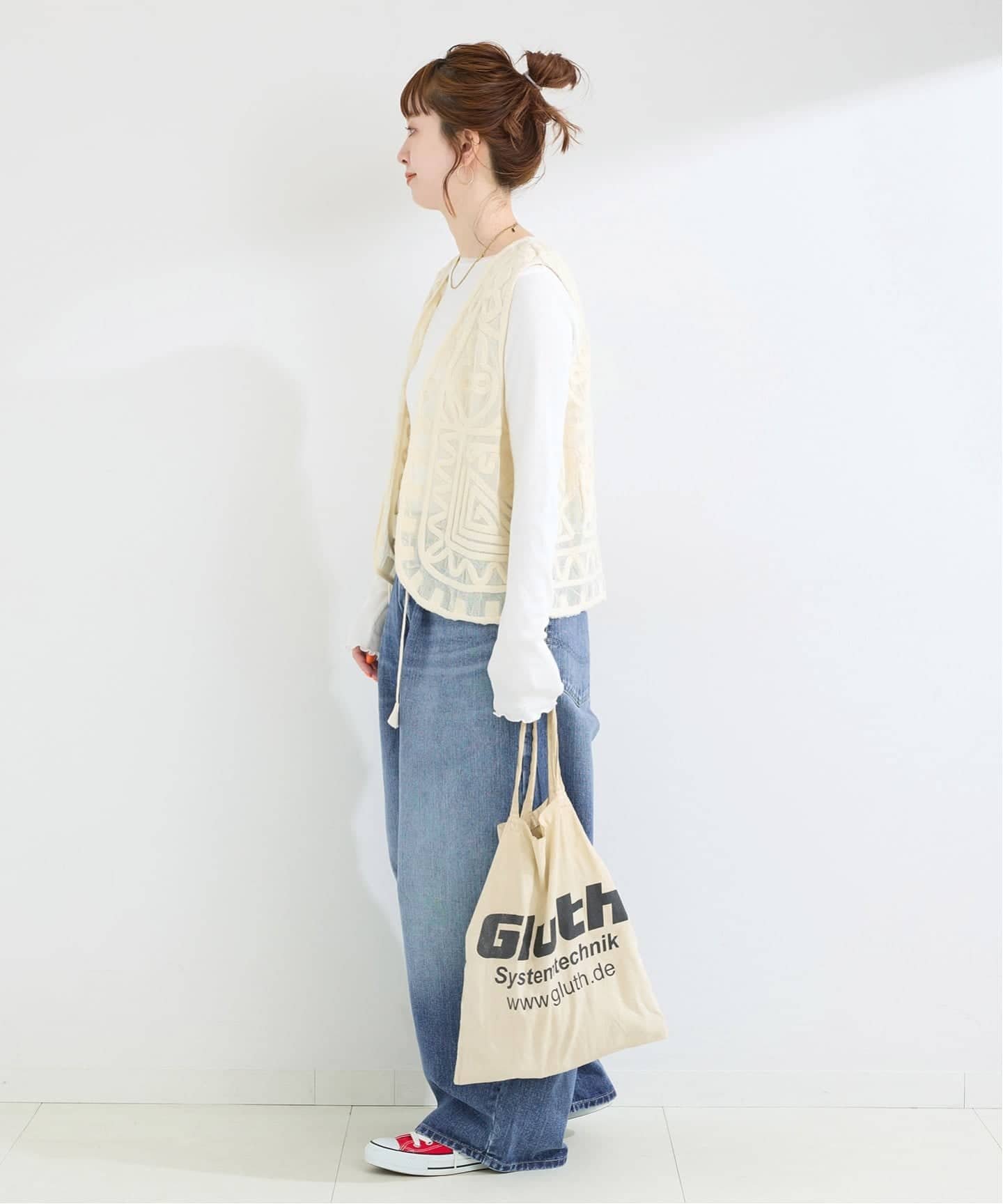 B.C STOCK 【WEB+一部店舗限定】LEE / リー TUCK RIDERS PANTS ベーセーストック パンツ ジーンズ・デニムパンツ ブルー【送料無料】