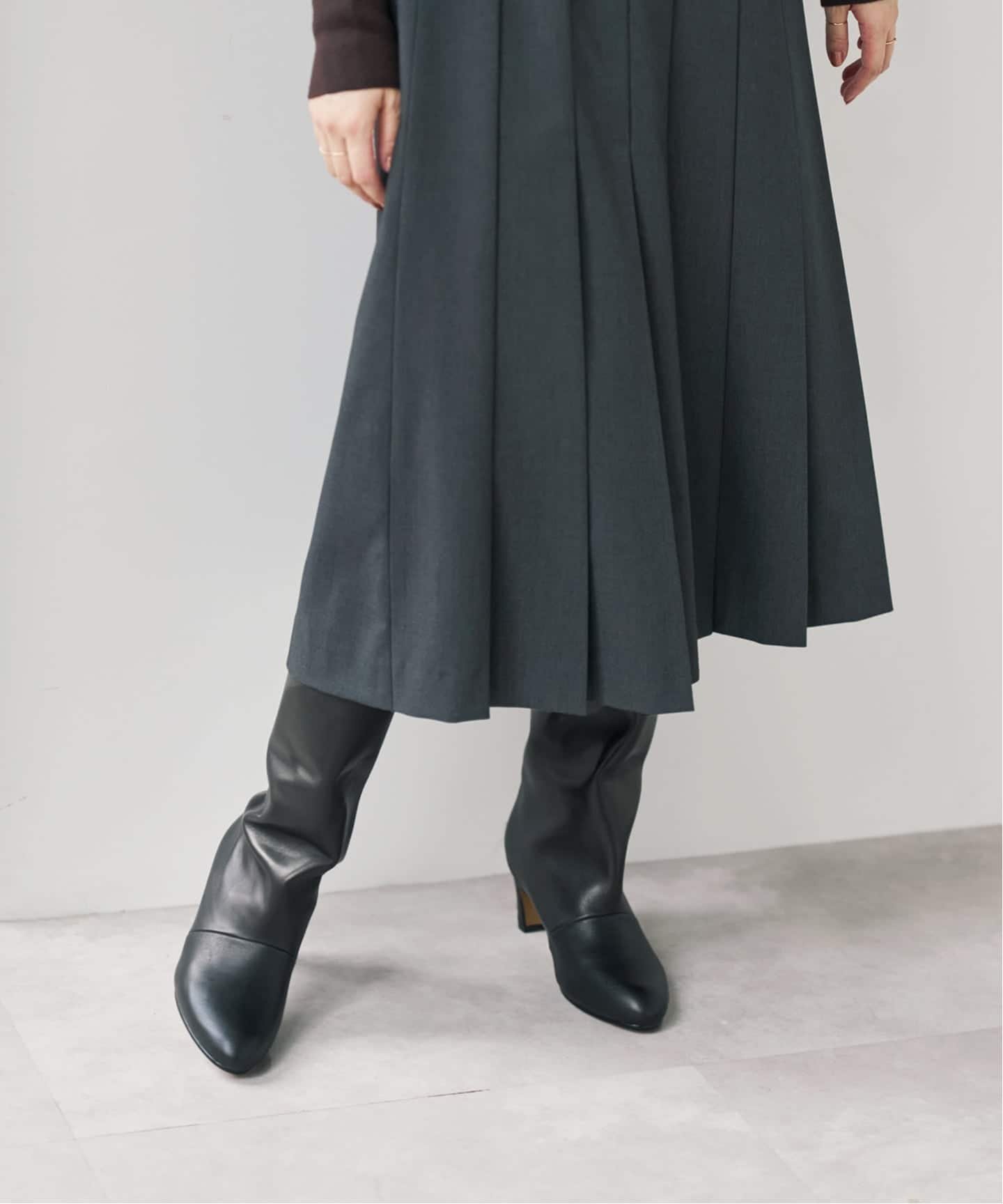 Spick & Span 《新色有り / 追加予約》別注 REMME ミドルブーツ スピックアンドスパン シューズ・靴 ブーツ ブラック ベージュ