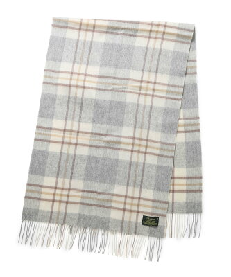 【SALE/18%OFF】ROPE' PICNIC PASSAGE ウールチェック柄ストール ロペピクニック ファッション雑貨 マフラー・ストール・ネックウォーマー ホワイト ブラウン パープル ピンク【送料無料】