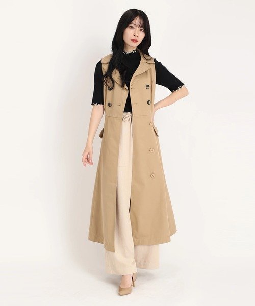 【SALE/50%OFF】STRAWBERRY-FIELDS T/Cチノ_ワンピース ストロベリーフィールズ ワンピース・ドレス ジャンパースカート ネイビー【送料無料】