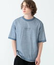 【SALE/60%OFF】BEAMS HEART MEN 麻混リネン レイヤード ニット Tシャツ(Tシャツセット) ビームス アウトレット トップス カットソ...
