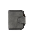 FReePLACe FReePLACe/(W)折りたたみウォレット ミニョントレフル ルームヨンマルサンセレクティッド 財布・ポーチ・ケース 財布 グレー ブラ...
