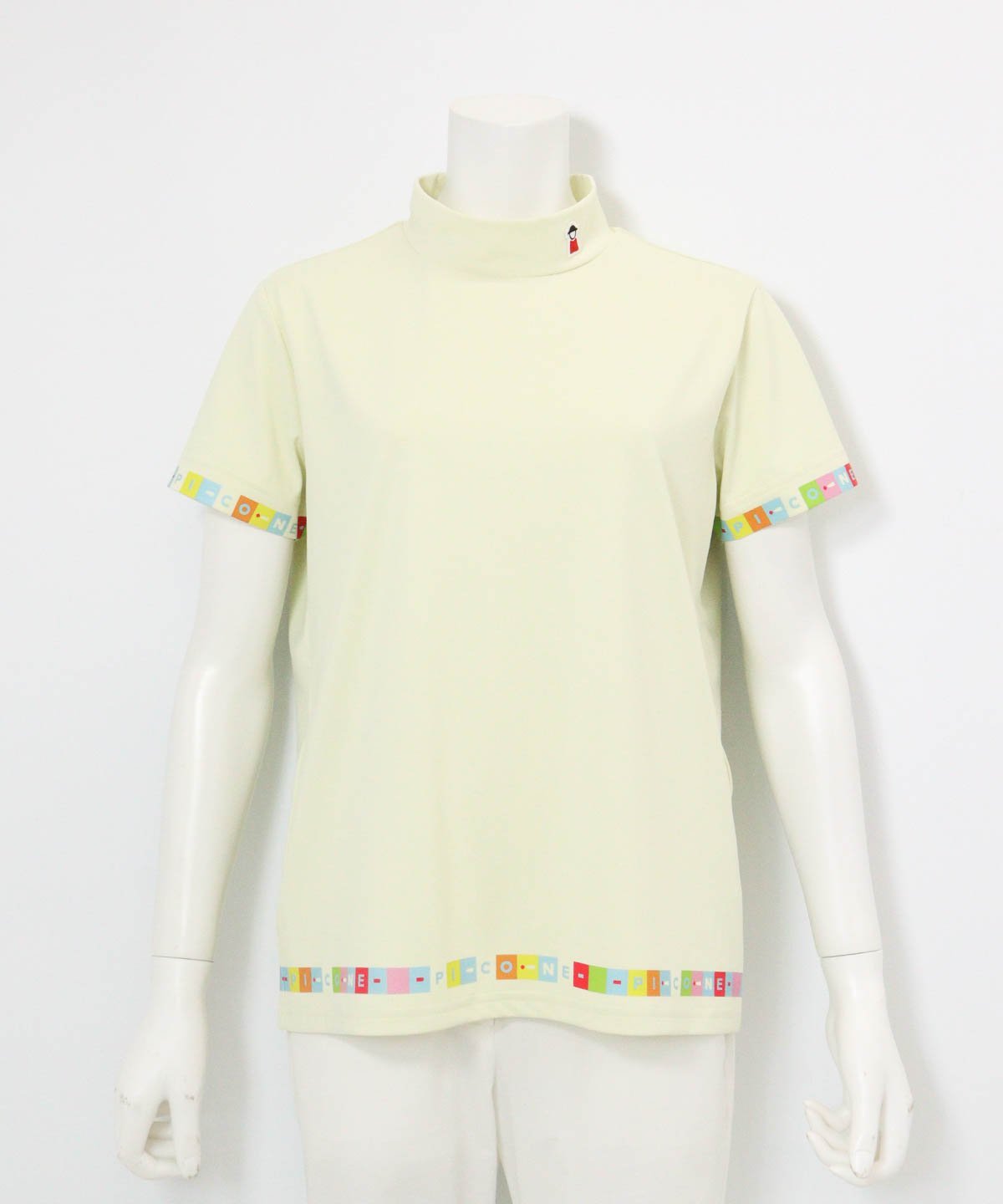 Picone Club 【ピッコーネクラブ公式】タイル柄UV速乾プルオーバー ピッコーネクラブ トップス カットソー・Tシャツ イエロー ブラック ホワイト【送料無料】