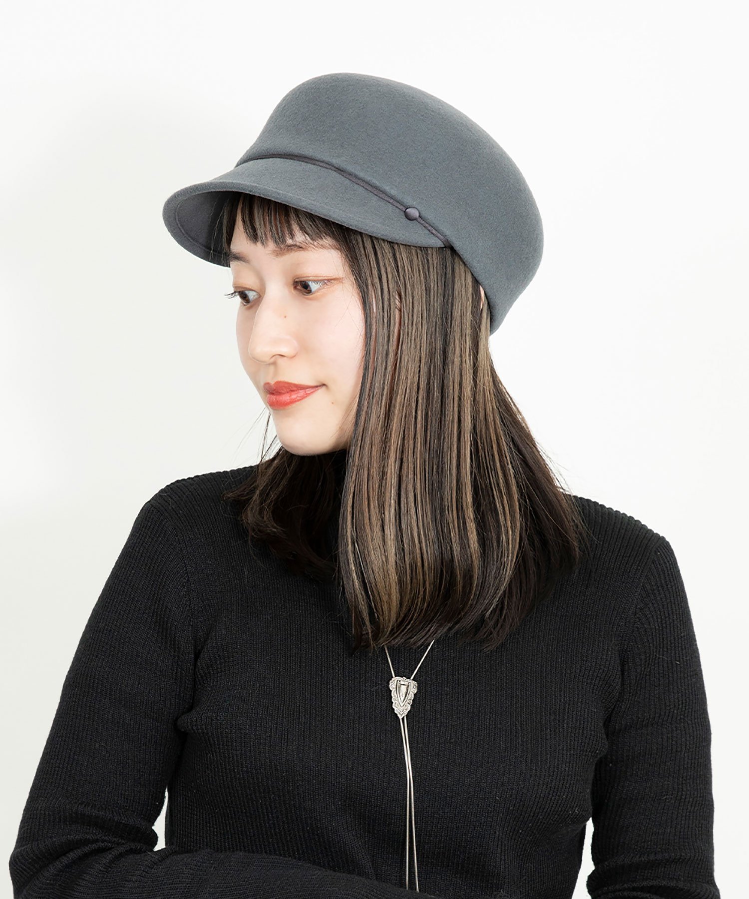 CA4LA HOVER5 カシラ 帽子 キャスケット グレー ベージュ ブラック【送料無料】のサムネイル