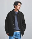 ユナイテッドアローズ アウター メンズ 【SALE／60%OFF】UNITED ARROWS リバーモッサ カーコート ユナイテッドアローズ アウトレット ジャケット・アウター その他のジャケット・アウター ブラック グレー【送料無料】