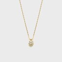 NOJESS K10ダイヤモンドネックレス(0.15ct) ノジェス アクセサリー・腕時計 チョーカー【送料無料】