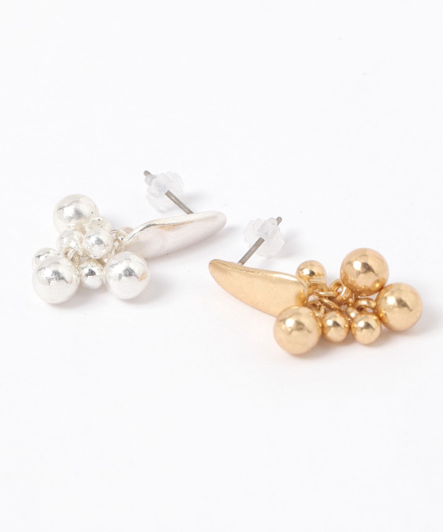 【SALE／60%OFF】GLOBAL WORK ニュアンスメタルピアス/599557 グローバルワーク アクセサリー・腕時計 ピアス ゴールド シルバー stylife-15309895 Rakuten Fashion サンプル画像3
