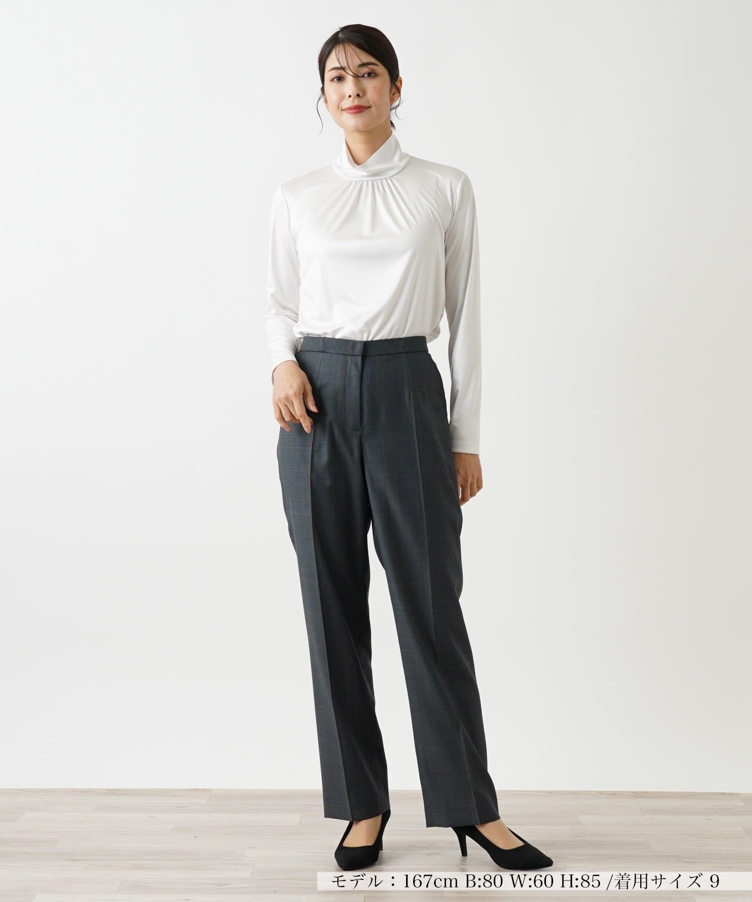 Leilian パンツ レリアン パンツ その他のパンツ グレー