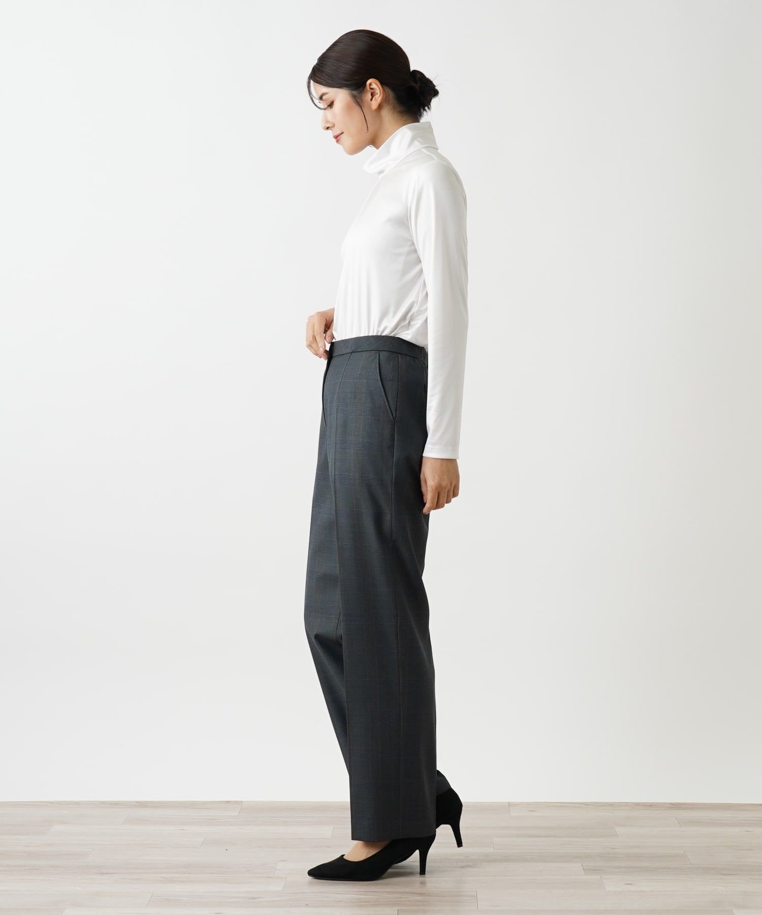 Leilian パンツ レリアン パンツ その他のパンツ グレー